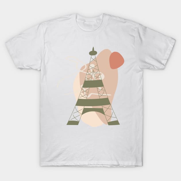 la tour eiffel T-Shirt by NJORDUR